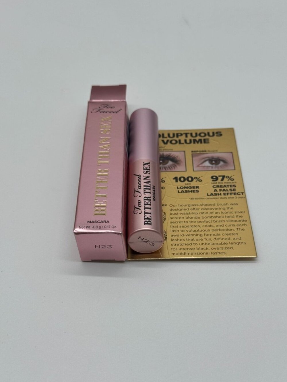 Too Faced Better Than Sex Mascara 0.17 oz. Mini Black